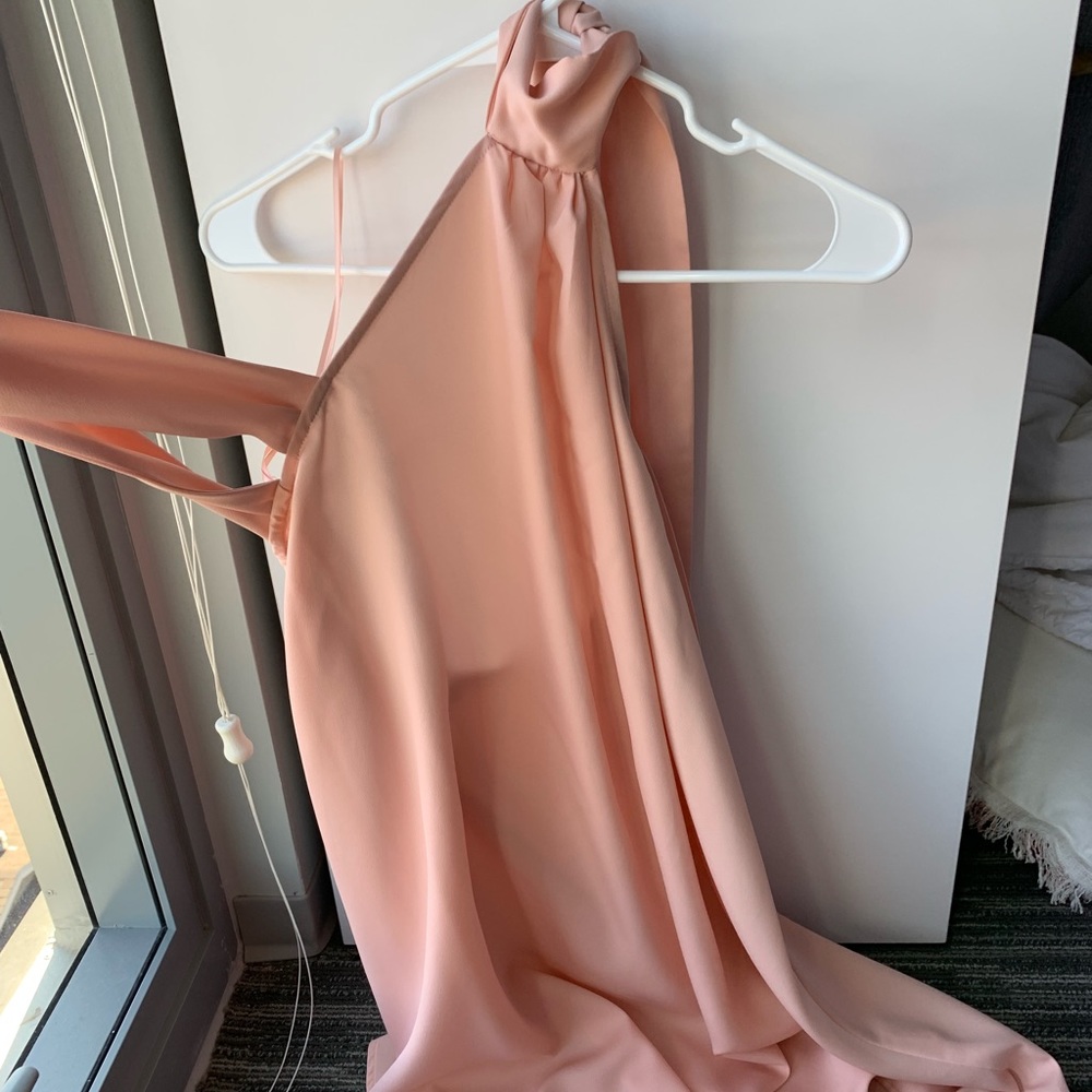 Blush pink dress. Bought at Dillard’s